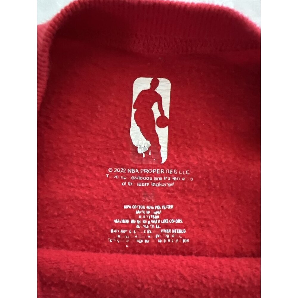 MIAMI HEAT Ladies Sz M Red Long Sleeve NBA Basketball Sweatshirt Crewneck - Picture 5 of 6